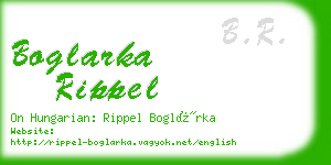 boglarka rippel business card